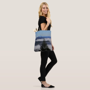 Beyond the tree... tote bag