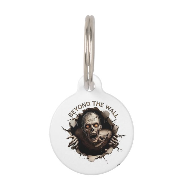 Beyond The Wall Zombie Long Sleeve Pet Tag (Front)