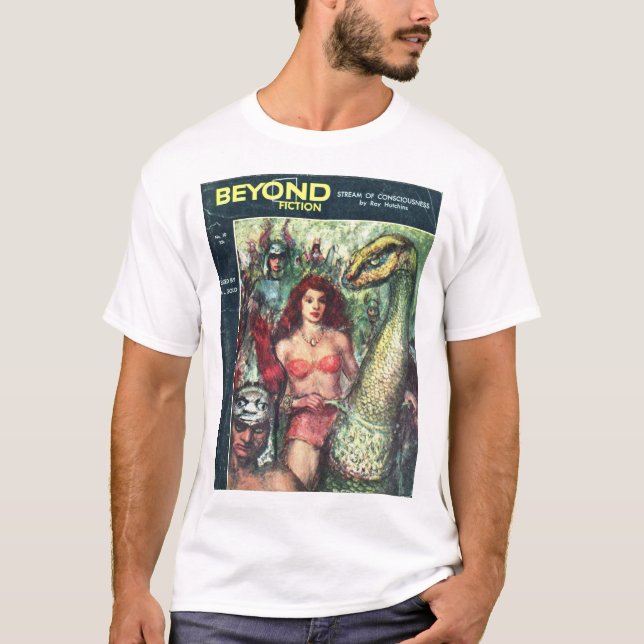 Beyond v02 n04 (1955-02.Galaxy)_Pulp Art T-Shirt (Front)
