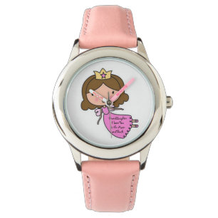 Bézel Grandgirl Montre en acier inoxydable/Princes