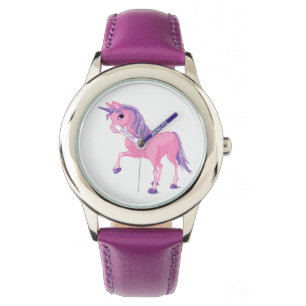 Bezel Stainless Steel Watch/Unicorn Watch