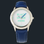 Bezel with Blue Numbers Watch<br><div class="desc">Bezel with Blue Numbers Watch</div>