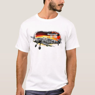 BF 109 Messerschmitt WW2 Fighter T-Shirt