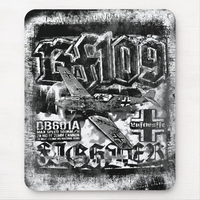 Bf 109 mouse pad (Front)