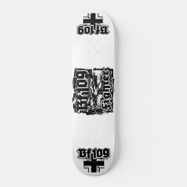 Bf 109 Skateboard Deck Skateboard (Front)