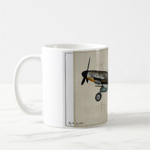 bf-109 White 1 Coffee Mug
