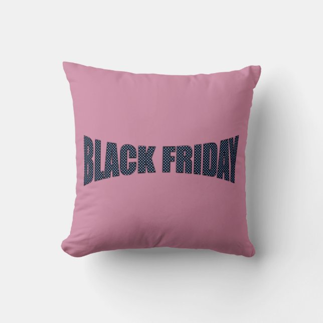 BF-Impact Dots Throw Pillow (Front)