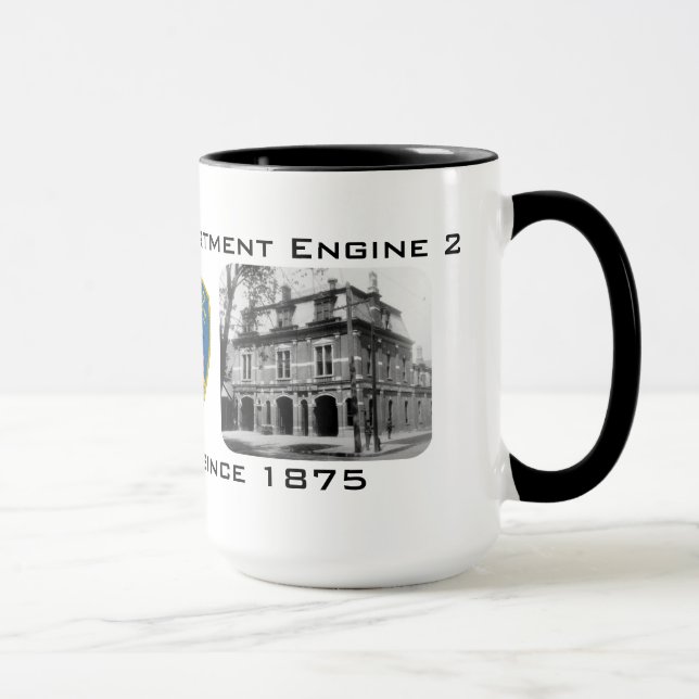 BFD Engine 2 "Saving lives since 1875" Mug (Right)
