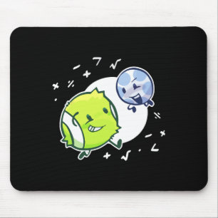 Bfdi Tennis Ball And Golf Ball Duo Math  Mouse Pad