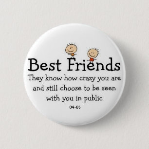 BFF 2 INCH ROUND BUTTON