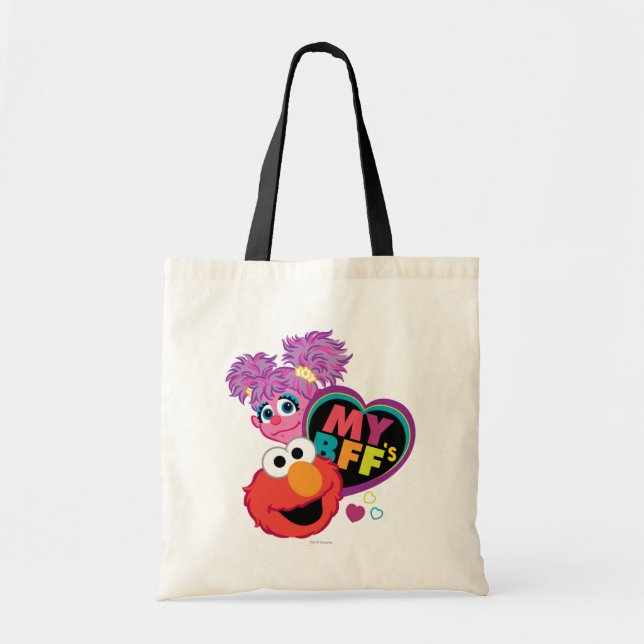 BFF Abby and Elmo Tote Bag (Front)