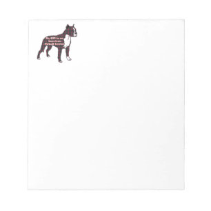 BFF American Pitbull Terrier Notepad