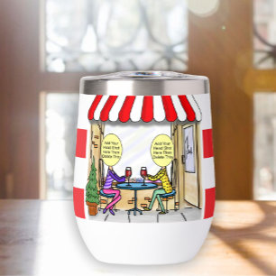 BFF Best Friend Forever Wine Cafe Wine Tumbler