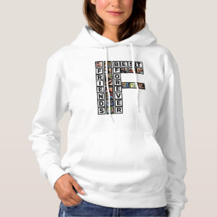 BFF Best Friends Forever 15 Photo Collage Template Hoodie