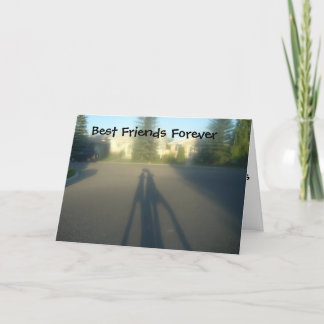BFF, Best Friends Forever Card