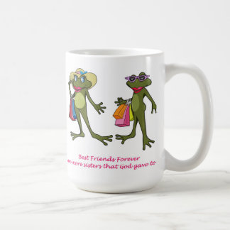 BFF Best Friends Forever Frog Mug
