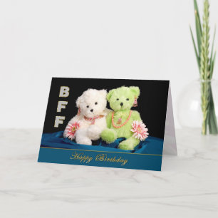 BFF - BIRTHDAY - FRIENDS FOREVER CARD