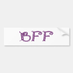 Bff Bumper Sticker