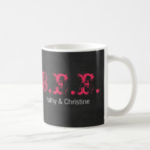 BFF customizable best friends forever b.f.f. name Coffee Mug