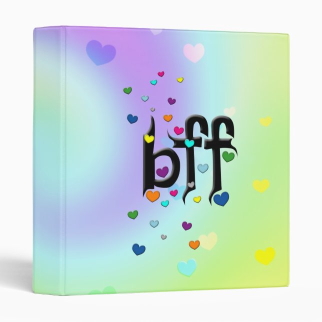 bff ~ hearts binder (Front/Spine)