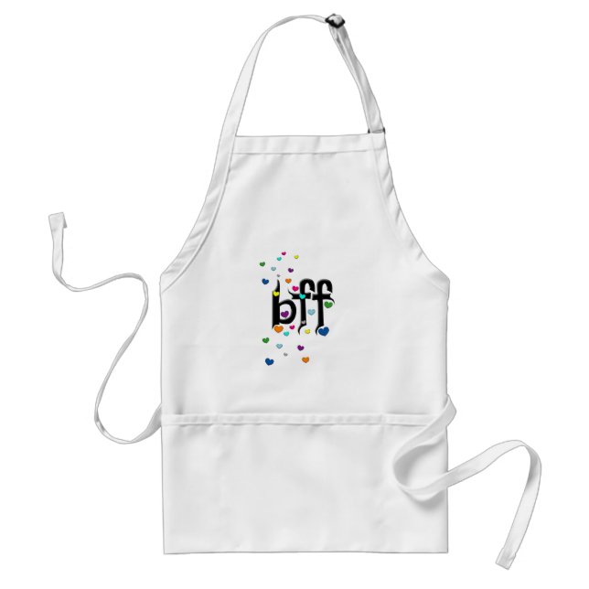 bff ~ hearts standard apron (Front)