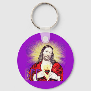 BFF Jesus Christ Keychain