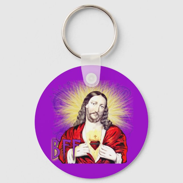 BFF Jesus Christ Keychain (Front)