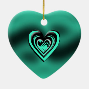 bff ~ lovebirds ceramic ornament