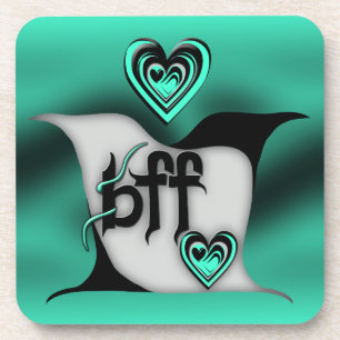 bff ~ lovebirds coaster