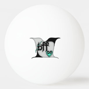 bff - lovebirds ping pong ball