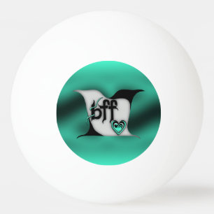 bff - lovebirds ping pong ball