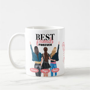 BFF Meilleurs Amis Pour Jamais Café Mug