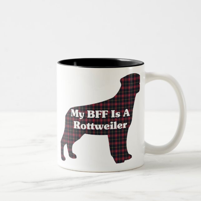 BFF Mug Rottweiler (Droit)