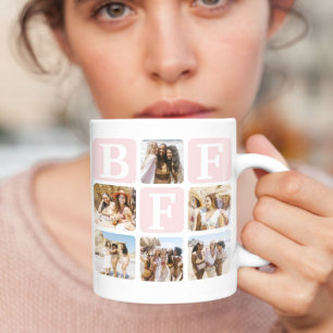BFF Photo Collage Friendship Mug