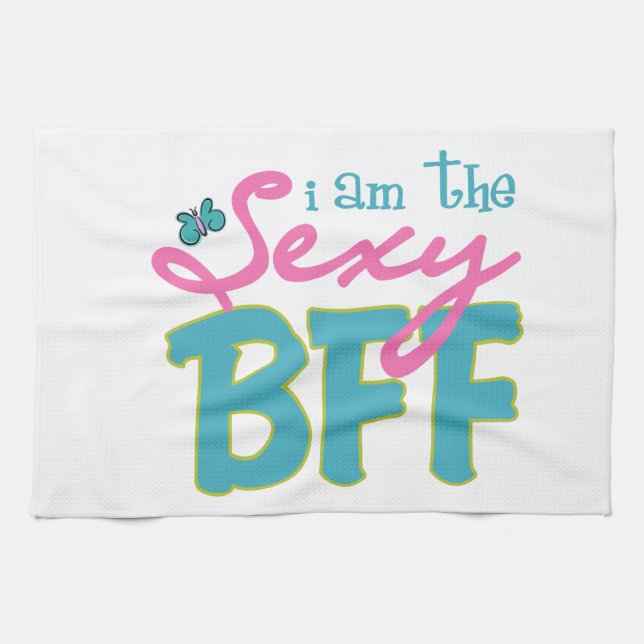 BFF Print Kitchen Towel (Horizontal)