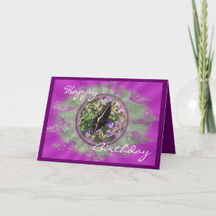 Bfly Medallion card- customize any occasion Card