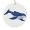BG- Awesome Blue Whale Ornament