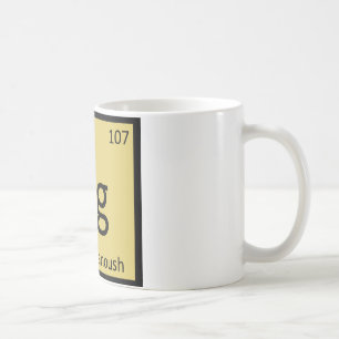Bg - Baba Ghanoush Appetizer Chemistry Symbol Coffee Mug