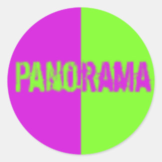 bg classic round sticker