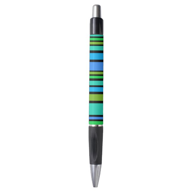 BG Stripes Pattern coloured II + your back & idea Pen (Front Vertical)