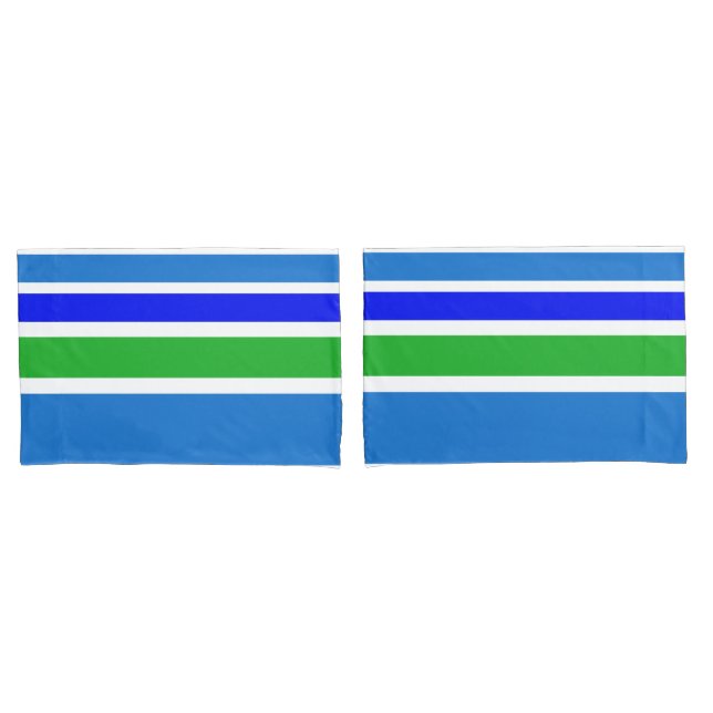 BG Stripes Pattern coloured IV + your back & idea Pillowcase (Front-Set)