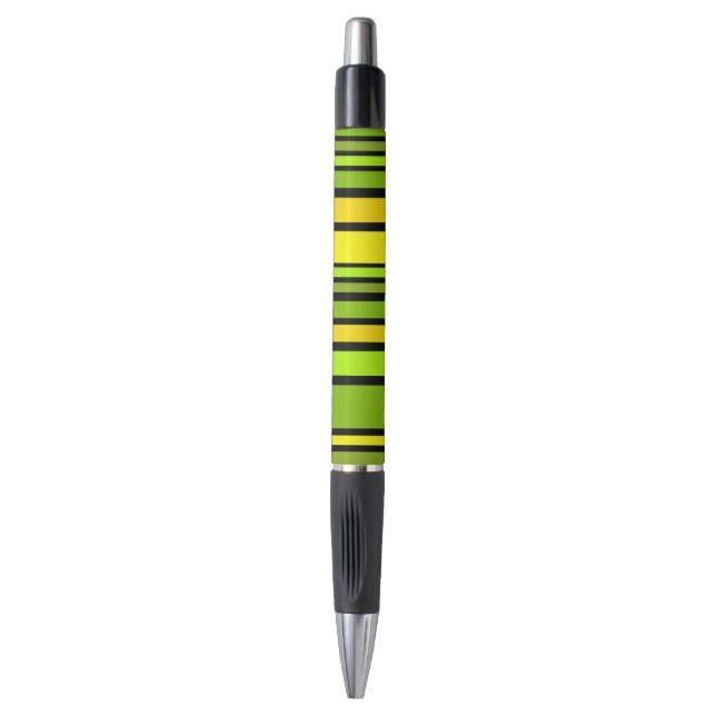 BG Stripes Pattern coloured V + your back & idea Pen (Front Vertical)