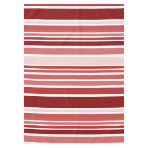 BG Stripes Pattern coloured VIII + your background Tablecloth