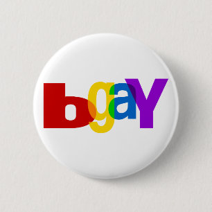 bGay 2 Inch Round Button