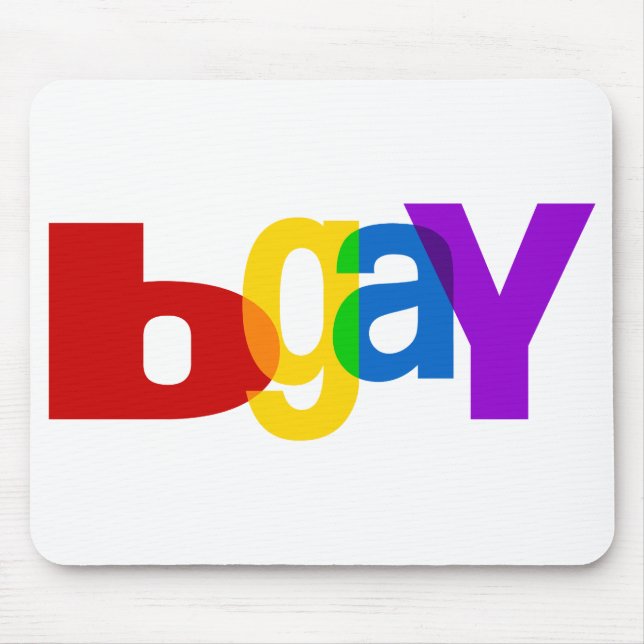 bGay Mouse Pad (Front)