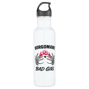 Bgm Bad Girl II - Skeleton Heart Hands   710 Ml Water Bottle
