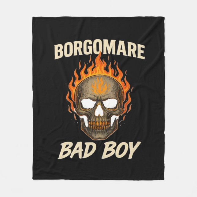 Bgm Bad  - Skeleton Hands Heart Fleece Blanket (Front)