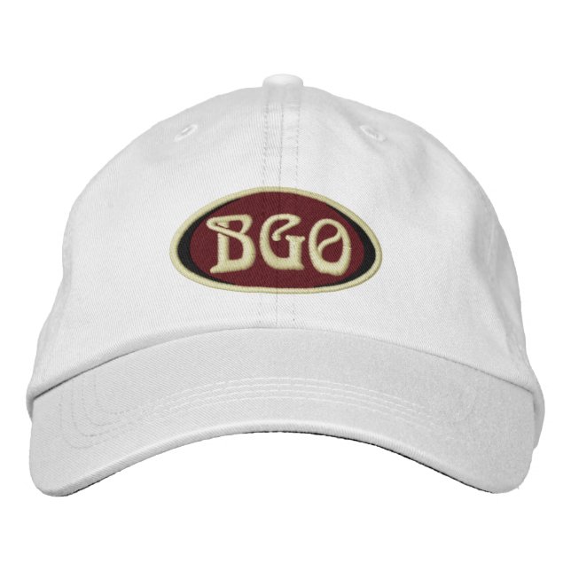 BGO Adjustable Ball Cap (Front)