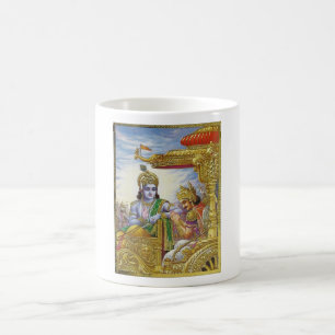 Bhagavad Gita -  Krishna Arjuna Mug