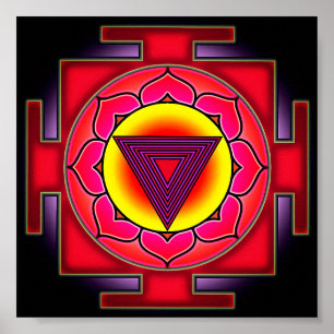 Bhairavi Yantra Poster